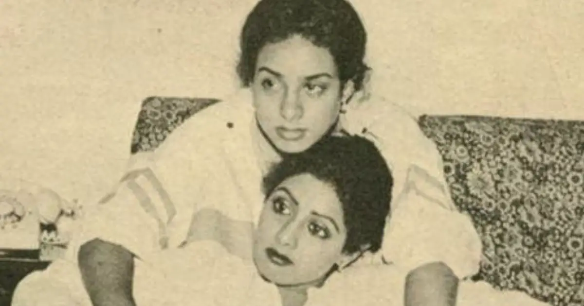 sridevi and her sister separation