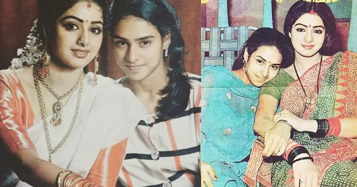 sridevi and her sister separation