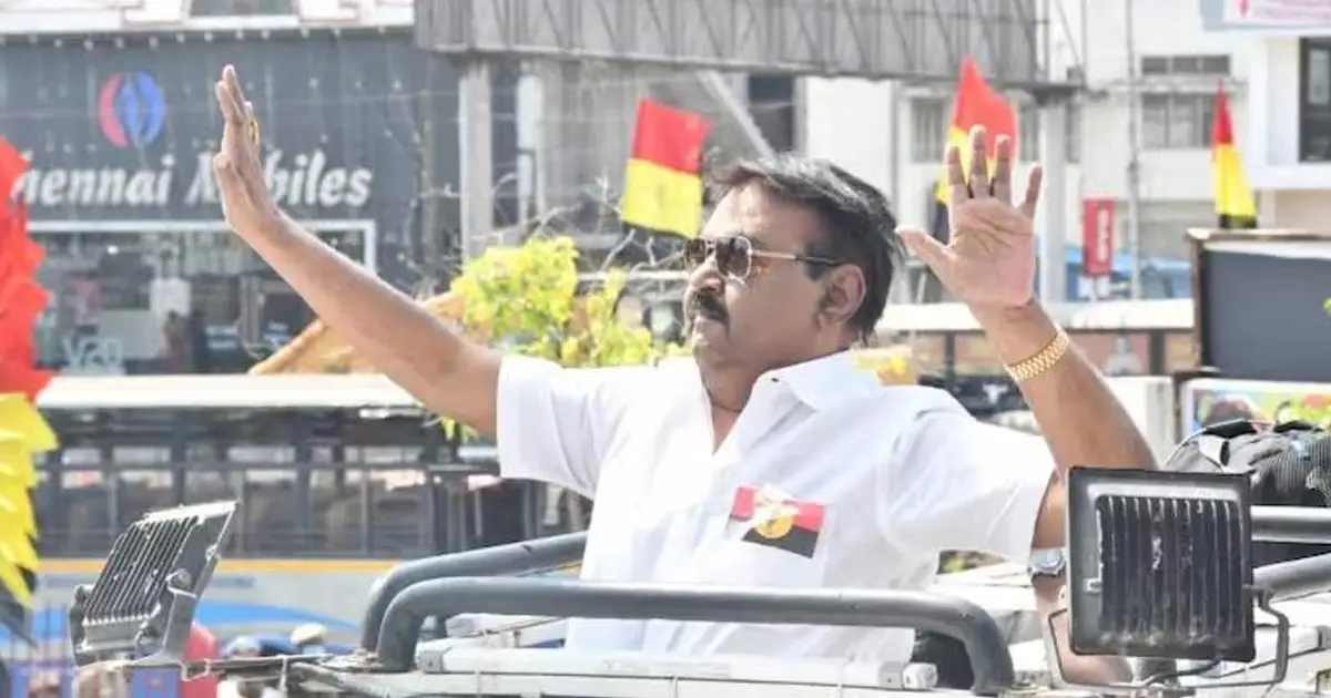 vijayakanth journey from movies to politics