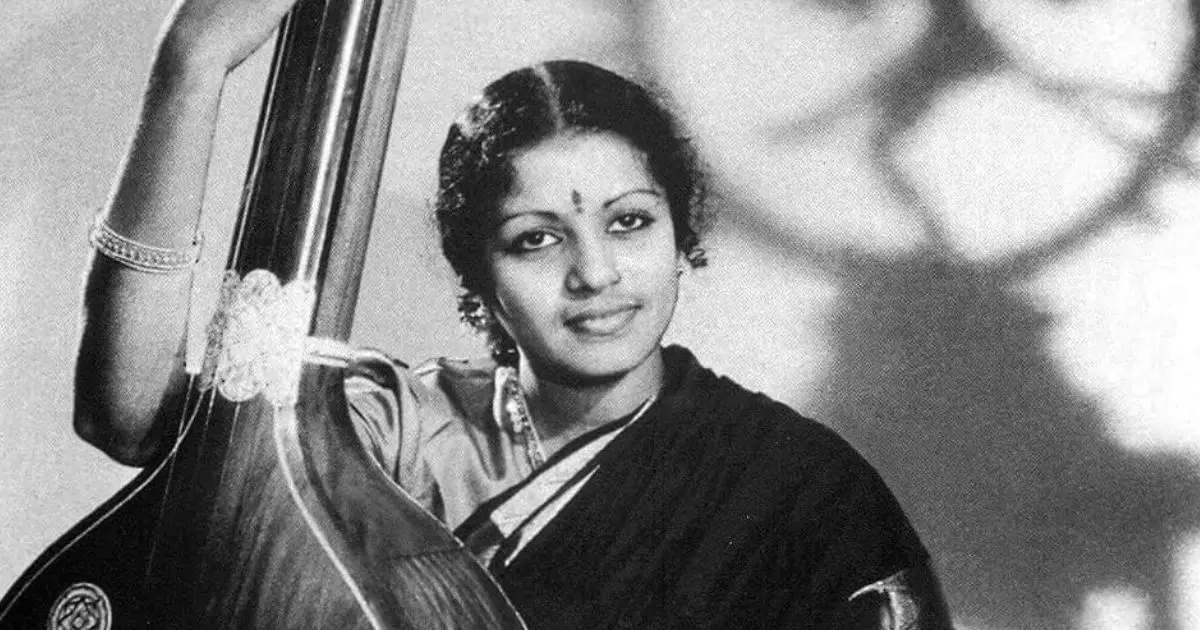 singer who was famous in carnatic music